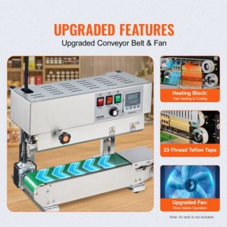 Συσκευή Συνεχούς Σφράγισης Σακουλών VEVOR - Κάθετος Σφραγιστής Ανοξ... Συσκευή Συνεχούς Σφράγισης Σακουλών VEVOR - Κάθετος Σφραγιστής Ανοξ...