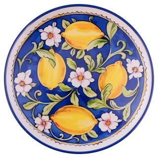 Galileo Πιάτο PizzaPortata σε γκρες 33,5 εκ με μεσογειακό διάκοσμο ... Galileo Πιάτο PizzaPortata σε γκρες 33,5 εκ με μεσογειακό διάκοσμο ...