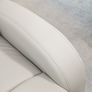 HOMCOM Ανακλινόμενη πολυθρόνα χαλάρωσης με επένδυση για κάθισμα και...