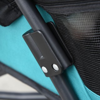 Πτυσσόμενο Καρότσι Μεταφοράς Κατοικιδίου 65 x 42 x 94 cm PawHut D00...