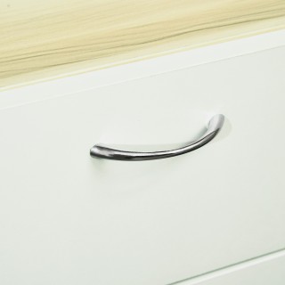 HOMCOM Ντουλάπι μπουφέ 4 πόρτων για κουζίνα με 3 ντουλάπια, συρτάρι...