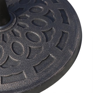 Outsunny Βάση ομπρέλας από ρητίνη 12kg Φ48,5x34cm για κοντάρια 38-4...