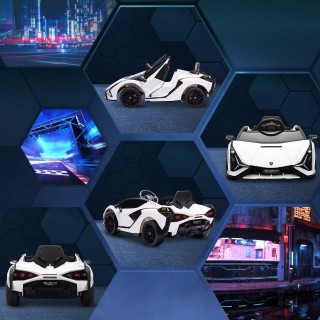 HOMCOM Ηλεκτρικό αυτοκίνητο για παιδιά 3-5 ετών Lamborghini 12V με ...