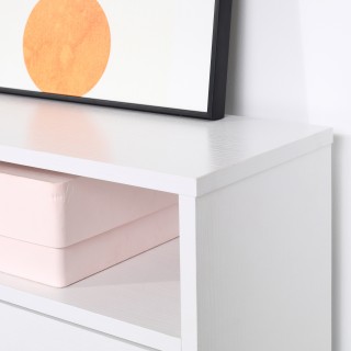 HOMCOM Σχάρα παπουτσιών 3 θέσεων (18 ζευγάρια παπούτσια) και 1 λευκ... HOMCOM Σχάρα παπουτσιών 3 θέσεων (18 ζευγάρια παπούτσια) και 1 λευκ...