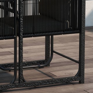 Outsunny σετ κήπου 3 τεμαχίων από μπαστούνι με 2 καρέκλες 50x51,5x6... Outsunny σετ κήπου 3 τεμαχίων από μπαστούνι με 2 καρέκλες 50x51,5x6...