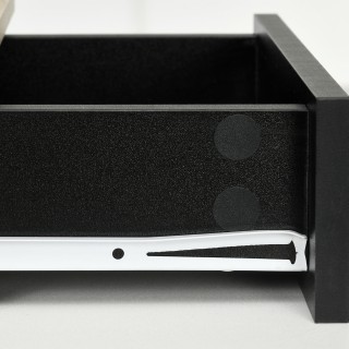 HOMCOM Σετ 2 Μοντέρνα Κρεμαστά Κομοδίνα με Συρτάρι και Πάνω Ράφι, 3...