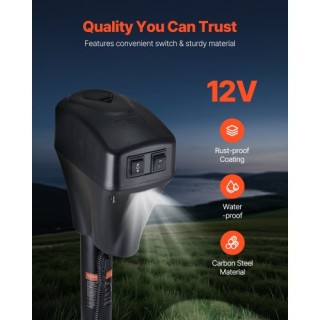 VEVOR Ηλεκτρικός Γρύλος Τρέιλερ 5000 lbs για Τροχόσπιτα & Καμπέρες ...