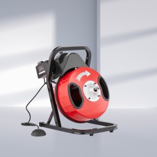 VEVOR Μηχανή Καθαρισμού Αποχέτευσης 50FT x 1/2 Χειροκίνητο Φίδι με ... VEVOR Μηχανή Καθαρισμού Αποχέτευσης 50FT x 1/2 Χειροκίνητο Φίδι με ...