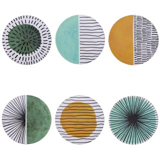 Villa DEste Σετ 6τμχ Σουπλά 33 εκ από πλαστικό PP Venice Lido Class... Villa DEste Σετ 6τμχ Σουπλά 33 εκ από πλαστικό PP Venice Lido Class...