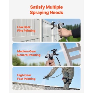 VEVOR  Ηλεκτρικός Ψεκαστήρας Βαφής 650W 3000PSI  ZSSPTJ650W02IF8RLV2