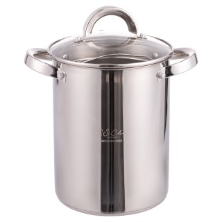 Galileo SpaghettieraAsparagera 42L εσωτερικό καλάθι και γυάλινο καπ...