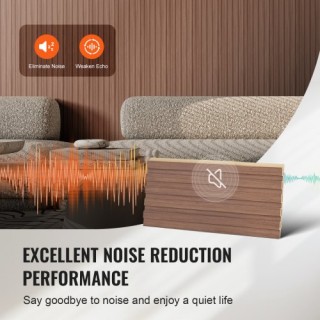 VEVOR Γκρι Δρύινα Ακουστικά Πάνελ 8 Τεμ 96x6 ιντσών WPCBTQBHXML95... VEVOR Γκρι Δρύινα Ακουστικά Πάνελ 8 Τεμ 96x6 ιντσών WPCBTQBHXML95...