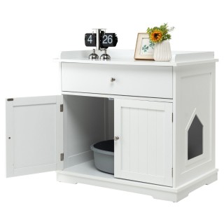 Costway Πολυλειτουργικό Έπιπλο Γάτας 3-σε-1 με Χώρο Αποθήκευσης κα... Costway Πολυλειτουργικό Έπιπλο Γάτας 3-σε-1 με Χώρο Αποθήκευσης κα...