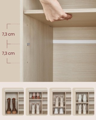 Πάγκος Παπουτσιών VASAGLE με Κάθισμα και 9 Θέσεις Αποθήκευσης  Πάγκος Παπουτσιών VASAGLE με Κάθισμα και 9 Θέσεις Αποθήκευσης 