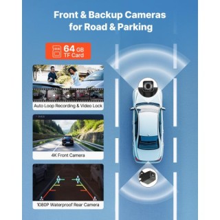 VEVOR Οθόνη Αυτοκινήτου 10 με CarPlay & Κάμερα Εμπρός/Πίσω CZZKP10I... VEVOR Οθόνη Αυτοκινήτου 10 με CarPlay & Κάμερα Εμπρός/Πίσω CZZKP10I...