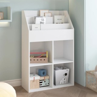 BAKAJI Παιδική Βιβλιοθήκη Ξύλινη Ράφι 5 Επιπέδων για Παιχνίδια και... BAKAJI Παιδική Βιβλιοθήκη Ξύλινη Ράφι 5 Επιπέδων για Παιχνίδια και...