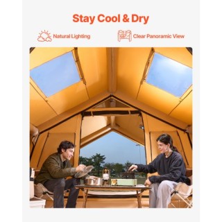 VEVOR Φουσκωτή Σκηνή Κατασκήνωσης 8-12 Ατόμων με Αντλία για Εύκολη ... VEVOR Φουσκωτή Σκηνή Κατασκήνωσης 8-12 Ατόμων με Αντλία για Εύκολη ...