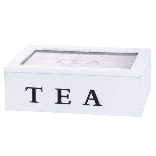 Galileo Κουτί αποθήκευσης τσαγιού και αφεψημάτων 24x16x8 cm με 6 ε... Galileo Κουτί αποθήκευσης τσαγιού και αφεψημάτων 24x16x8 cm με 6 ε...