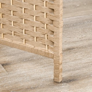 HOMCOM Εσωτερικό παραβάν με 4 πτυσσόμενα πάνελ και ράφια 160x170 c... HOMCOM Εσωτερικό παραβάν με 4 πτυσσόμενα πάνελ και ράφια 160x170 c...