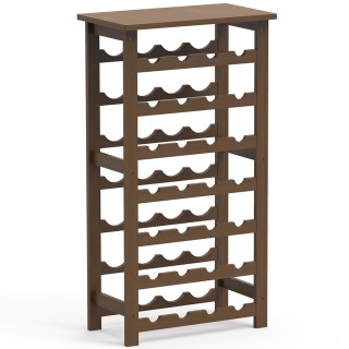 BAKAJI Ξύλινη Κάβα Κρασιών από Μπαμπού Καρυδιάς με 28 Θέσεις Μπαρ ... BAKAJI Ξύλινη Κάβα Κρασιών από Μπαμπού Καρυδιάς με 28 Θέσεις Μπαρ ...