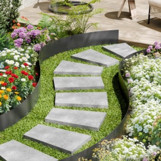 VEVOR Ατσάλινο Διαχωριστικό Τοπίου 4 Πακέτα 40x12in Ανθεκτικό στη Σ... VEVOR Ατσάλινο Διαχωριστικό Τοπίου 4 Πακέτα 40x12in Ανθεκτικό στη Σ...