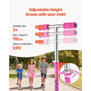 VEVOR Παιδικό Πατίνι Δύο Τροχών με Φωτιζόμενες Ρόδες και Ρυθμιζόμεν... VEVOR Παιδικό Πατίνι Δύο Τροχών με Φωτιζόμενες Ρόδες και Ρυθμιζόμεν...