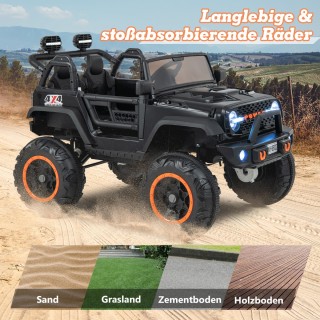 Costway Διθέσιο Παιδικό Ηλεκτροκίνητο Αυτοκίνητο 24V με Τηλεχειριστ...