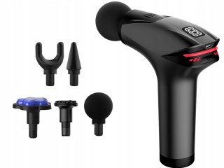 Verk Group Μασάζ Gun για Σώμα και Πόδια με 5 Ανταλλακτικές Κεφαλές ...