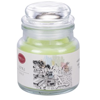 Galileo Μεγάλο αρωματικό κερί σε γυάλινο βάζο 500 γρ City Sibilla 5...