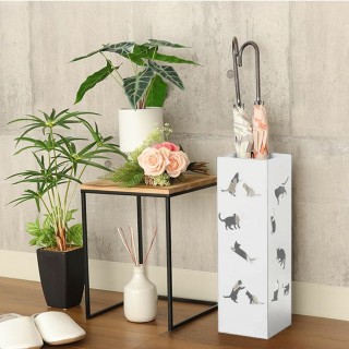 BAKAJI Λευκή Ομπρελοθήκη για Είσοδο Σχεδιασμός Γάτες Ομπρελοθήκη 1... BAKAJI Λευκή Ομπρελοθήκη για Είσοδο Σχεδιασμός Γάτες Ομπρελοθήκη 1...