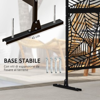 Outsunny Διακοσμητικό Εξωτερικού Χώρου & Καφασωτό Φυτών, Σχέδιο Με ... Outsunny Διακοσμητικό Εξωτερικού Χώρου & Καφασωτό Φυτών, Σχέδιο Με ...