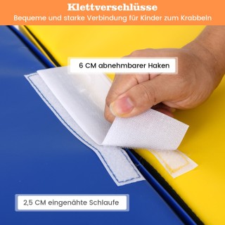 Costway Σετ Μαλακών Αφρώδους Υλικού 4 Τεμαχίων με Σήραγγα, Τσουλήθρ... Costway Σετ Μαλακών Αφρώδους Υλικού 4 Τεμαχίων με Σήραγγα, Τσουλήθρ...