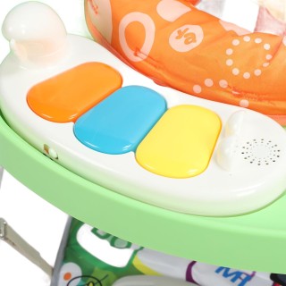 BAKAJI Κέντρο Δραστηριοτήτων για Βρέφη και Μωρά 3 σε 1 με Κάθισμα Π...