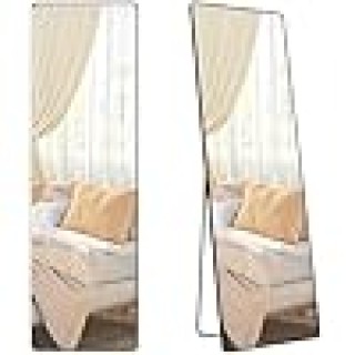 SONGMICS Καθρέφτης Δαπέδου 160x50 cm με Μαύρο Αλουμινένιο Πλαίσιο 1... SONGMICS Καθρέφτης Δαπέδου 160x50 cm με Μαύρο Αλουμινένιο Πλαίσιο 1...