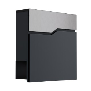 Gregman Γραμματοκιβώτιο Post 50 Γκρι 5903796017694