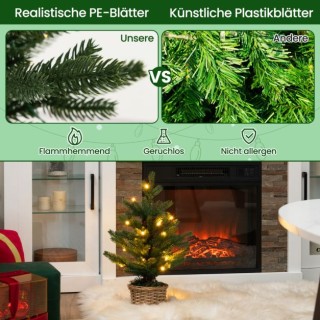 Μίνι Χριστουγεννιάτικο Δέντρο 48 cm για το Σπίτι ή το Γραφείο με Φ... Μίνι Χριστουγεννιάτικο Δέντρο 48 cm για το Σπίτι ή το Γραφείο με Φ...