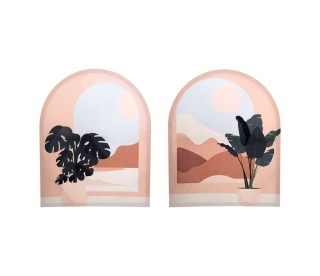 Ostaria Καμβάς Εκτύπωσης Escape 60x75, Πολύχρωμο, 2 Σχέδια -36207 Ostaria Καμβάς Εκτύπωσης Escape 60x75, Πολύχρωμο, 2 Σχέδια -36207