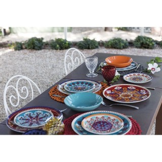 Villa DEste  Σετ πιάτων 18 τεμαχίων από πορσελάνη για 6 διαφορετικά...