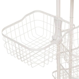 5FIVE Simply smart Λευκή Εταζέρα Balm 5 Επίπεδων 34,5 x 31 x 91 εκ....