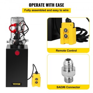 10 Quart Υδραυλική Αντλία Μονής Ενέργειας 12v για Ανατροπή Τρέιλερ ... 10 Quart Υδραυλική Αντλία Μονής Ενέργειας 12v για Ανατροπή Τρέιλερ ...