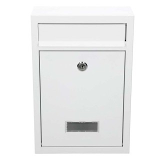 BAKAJI  Ταχυδρομικό Κουτί Τοίχου από Ατσάλι Γραμματοκιβώτιο Εξωτερι...