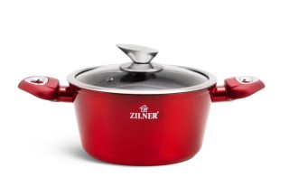 Σετ Κατσαρόλες 3 τμχ Κόκκινο ZILNER ZL-8561