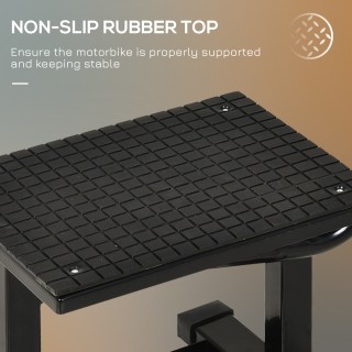 Βάση μοτοσικλετών DURHAND Steel max 150kg με λαστιχένια επιφάνεια κ...