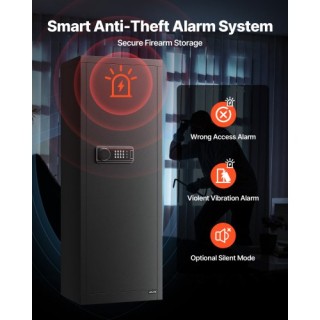 VEVOR Πυράντοχη Οπλοθήκη για για 6-8 Όπλα, Ψηφιακή Καμπίνα με Κλειδ... VEVOR Πυράντοχη Οπλοθήκη για για 6-8 Όπλα, Ψηφιακή Καμπίνα με Κλειδ...