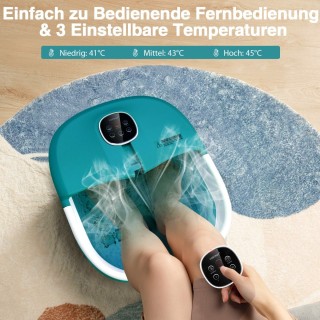 Costway Πολυλειτουργική Συσκευή Μασάζ Ποδιών με Ρυθμιζόμενη Θερμοκ... Costway Πολυλειτουργική Συσκευή Μασάζ Ποδιών με Ρυθμιζόμενη Θερμοκ...