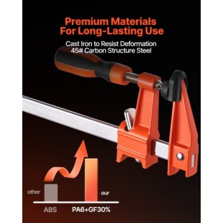 VEVOR Σετ 2 Σφιγκτήρες Ξυλουργικής 61 εκ με Κλείδωμα από Χυτοσίδηρο... VEVOR Σετ 2 Σφιγκτήρες Ξυλουργικής 61 εκ με Κλείδωμα από Χυτοσίδηρο...