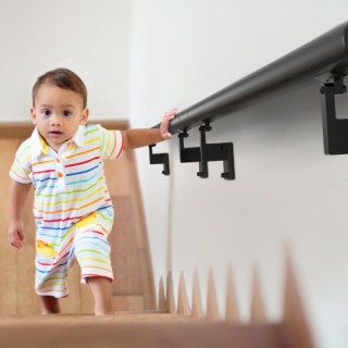 VEVOR Κουπαστή Σκάλας 7 ft, Εσωτερική/Εξωτερική Χρήση, Αλουμίνιο, 4... VEVOR Κουπαστή Σκάλας 7 ft, Εσωτερική/Εξωτερική Χρήση, Αλουμίνιο, 4...