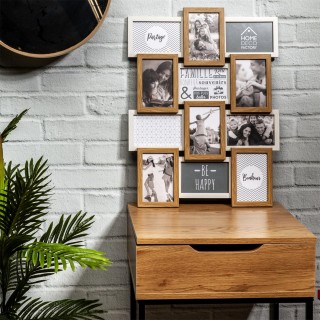 Κορνίζα Κολάζ για 12 Φωτογραφίες 44 x 58 x 3 cm Μπεζ / Λευκό HD4218... Κορνίζα Κολάζ για 12 Φωτογραφίες 44 x 58 x 3 cm Μπεζ / Λευκό HD4218...