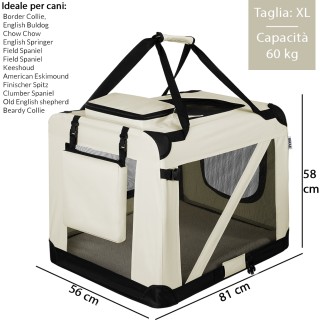 BAKAJI Φορητό Κλουβί για Κατοικίδια Ζώα Μέγεθος XL Πτυσσόμενο Κλου... BAKAJI Φορητό Κλουβί για Κατοικίδια Ζώα Μέγεθος XL Πτυσσόμενο Κλου...