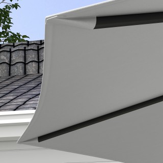 Outsunny Κάλυμμα για Ομπρέλα Ø295 cm από Πολυεστέρα Λευκό Ανθεκτικό...